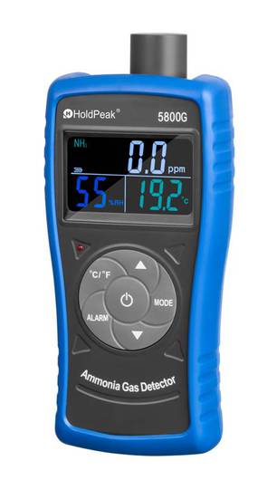 เครื่องตรวจจับก๊าซแอมโมเนีย holdpeak hp-5800g